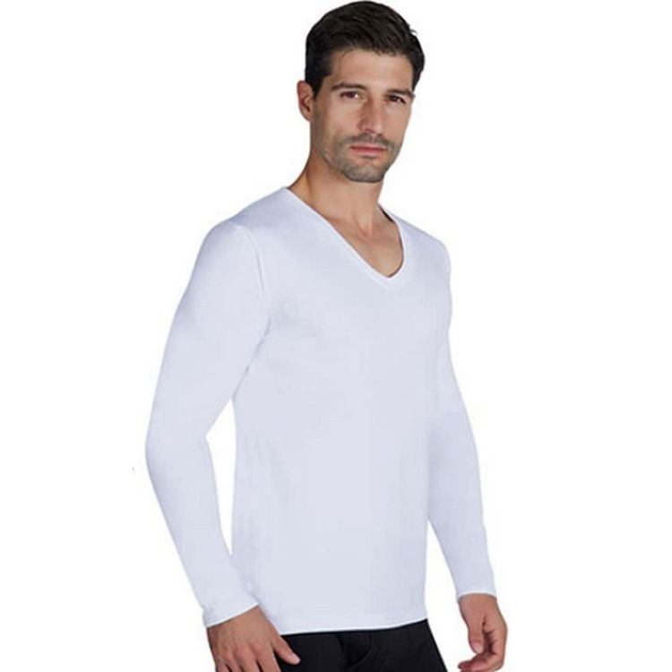 Picture of 70101 WARM AND HIGH QUALITY  LONG SLEEVE MENS V-NECK